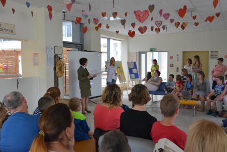 Wizyta leśników w Szpitalu Dziecięcym w Olsztynie