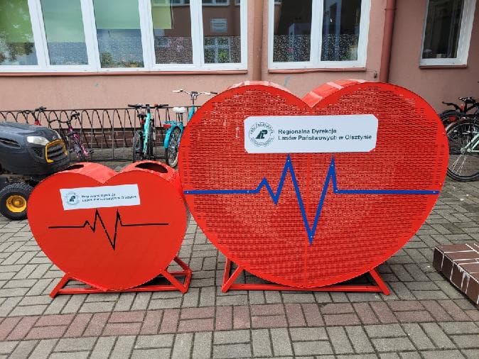 Serce za serce dla olsztyńskich leśników