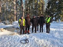 Zimowe działania przeciwko kłusownictwu na terenie RDLP w Olsztynie
